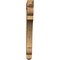Ekena Millwork Olympic Craftsman Rough Sawn Bracket, Western Red Cedar, 4"W x 36"D x 40"H BKT04X36X40OLY04RWR - alternate 3